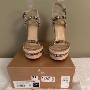 Christian Louboutin Cataclou wedges
